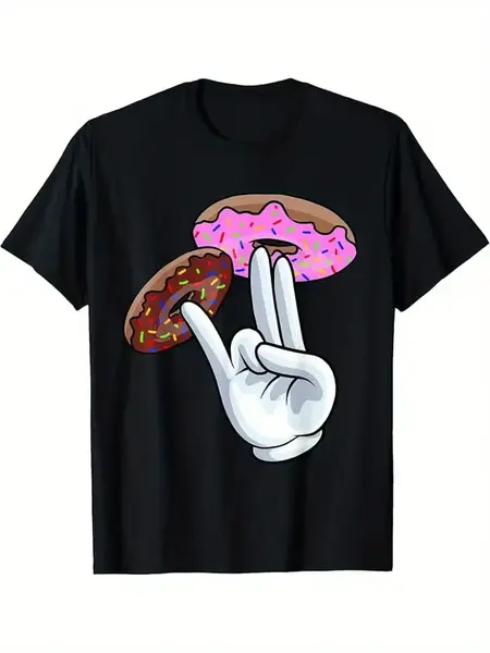 "O" HEAVENS T SHIRT SHOCKER BLACK