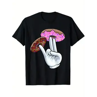 "OH" T SHIRT SHOCKER BLACK