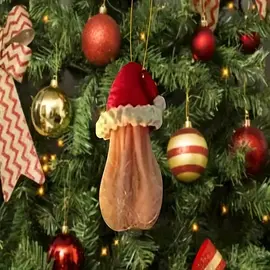 "OH" CHRISTMAS HAT ORNAMENT