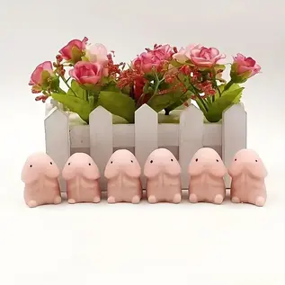 "O" HEAVENS PENCIL TOPPER "OH"  SQUISHY FRIEND PINK