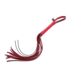 SPORTS SHEETS EX'S & OH'S CRYSTAL FLOGGER RED