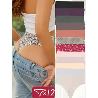 "OH" HIGH WAISTED THONG VARIOUS