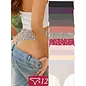 "O" HEAVENS "O" HEAVENS HIGH WAISTED THONG VARIOUS