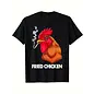 "O" HEAVENS T-SHIRT FRIED CHICKEN BLACK