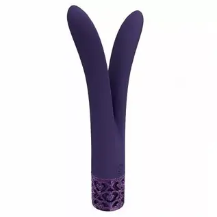 SHOTS TOYS ROYAL GEMS DUELING QUEENS VIBE PURPLE