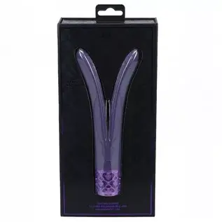 SHOTS TOYS ROYAL GEMS DUELING QUEENS VIBE PURPLE
