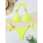 "O" HEAVENS RHINESTONE SIDE BIKINI SET