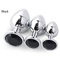 "O" HEAVENS JEWELED STAINLESS STEEL ANAL PLUG VARIETY