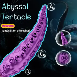 "O" HEAVENS "OH" OCTOPUS TWISTER WAND PURPLE