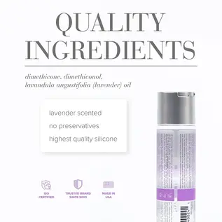 SYSTEM JO JO ALL IN ONE SILICONE MASSAGE OIL LAVENDER 4OZ