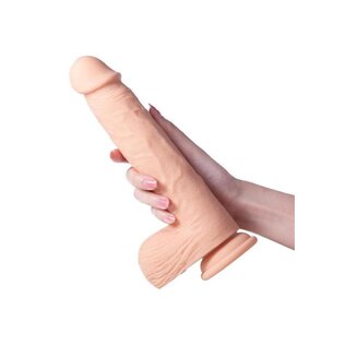HONEY PLAY BOX KENZO THRUSTING DILDO WITH APP CONTROL 9" CARAMEL