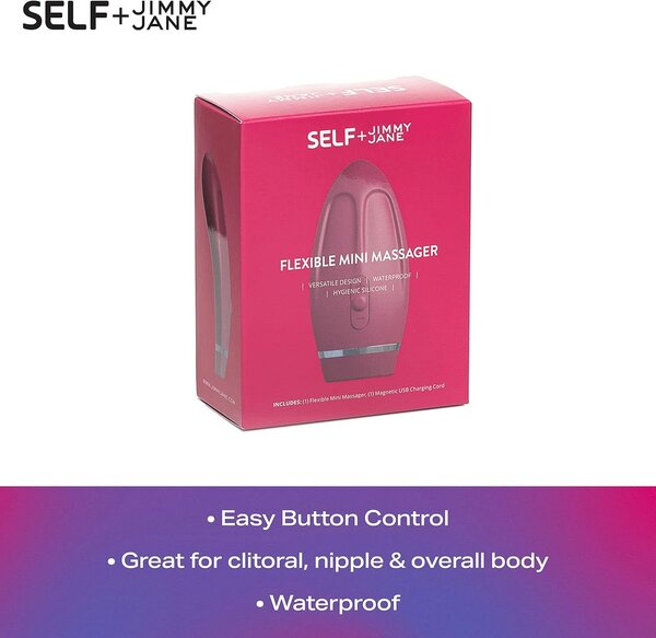 JIMMYJANE  FLEXIBLE MINI MASSAGER PINK