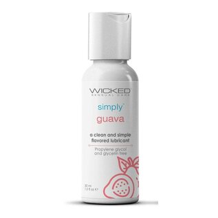 WICKED SENSUAL CARE WICKED SIMPLY FLAVORED LUBE 1 OZ