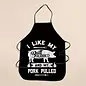 "O" HEAVENS "O" HEAVENS PULL PORK APRON BLACK