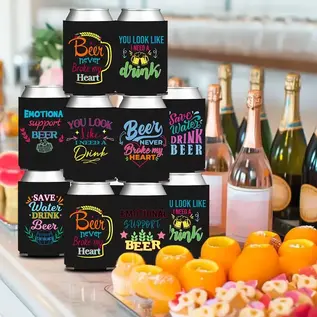 "O" HEAVENS FUNNY CAN COOLER VARIOUS