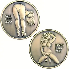 "OH" HEADS OR TAILS COIN