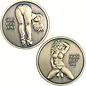 "O" HEAVENS HEADS OR TAILS NOVELTY COIN