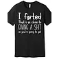 "OH" T SHIRT I FARTED BLACK