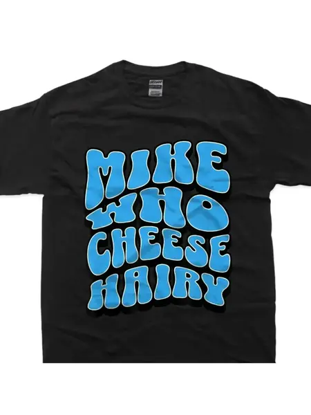 "O" HEAVENS T SHIRT MIKE WHO CHEESE BLACK
