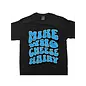 "OH" T SHIRT MIKE WHO CHEESE HAIRY BLACK