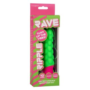 CALIFORNIA EXOTICS RAVE RIPPLE VIBE GREEN/PINK