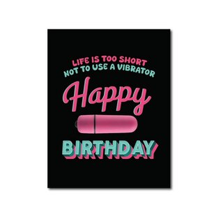 NAUGHTY VIBE GREETING CARD