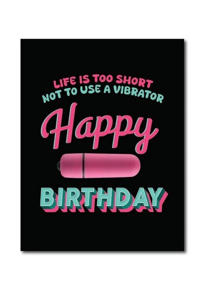 NAUGHTY VIBE GREETING CARD