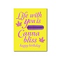 NAUGHTY VIBE GREETING CARD
