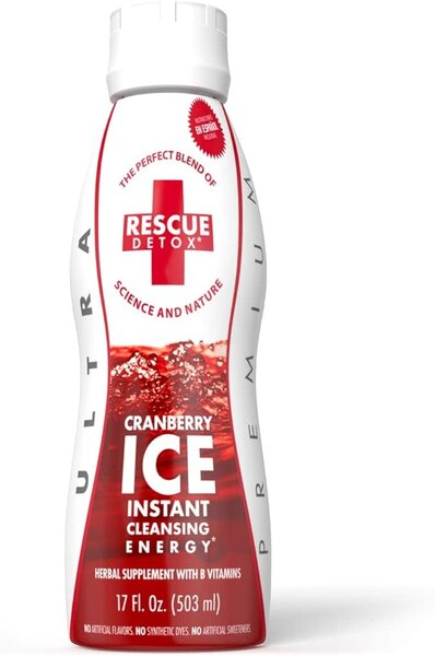 RESCUE DETOX CRANBERRY ICE 17 OZ