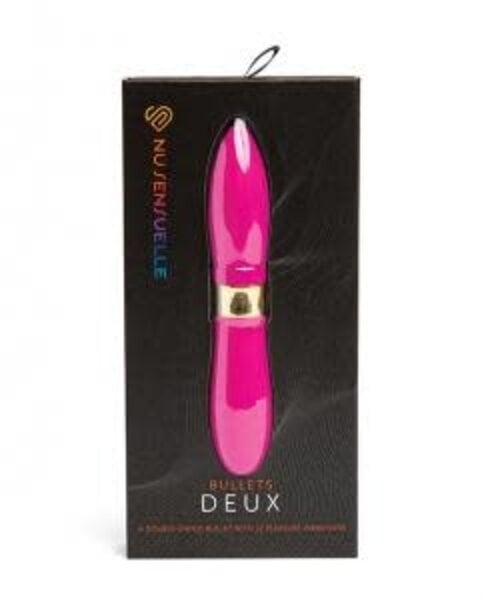 SENSUELLE NU SENSUELLE BULLET DEUX DOUBLE ENDED PINK