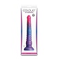 NS NOVELTIES COLOURS STACKED DILDO RIBBED 9"
