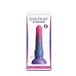 NS NOVELTIES COLOURS STACKED DILDO RIBBED 6"
