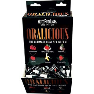 HOTT PRODUCTS ORALICIOUS ORAL SEX CREAM PILLOW ASSORTED FLAVORS