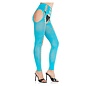LA SEAMLESS OPAQUE CUTOUT FOOTLESS SUSPENDER HOSE