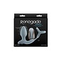 NS NOVELTIES RENEGADE PINNACLE PROSTATE C-RING GYRATING PLUG & REMOTE GREY