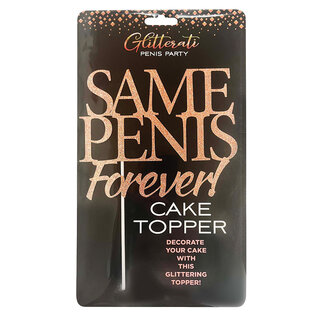 LITTLE GENIE CAKE TOPPER SAME PENIS FOREVER