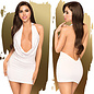 PENTHOUSE LINGERIE PENTHOUSE HEART ROB DEEP COWL MINI DRESS