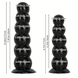 "O" HEAVENS "OH" BUMPS PLUG SMALL BLACK