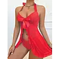 "O" HEAVENS "O" HEAVENS LACE BABY DOLL AND THONG