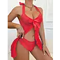 "O" HEAVENS "O" HEAVENS LACE BABY DOLL AND THONG