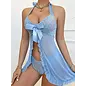 "O" HEAVENS "O" HEAVENS LACE BABY DOLL AND THONG