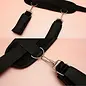 "O" HEAVENS "OH" POSITION STRAPS WITH CUFFS BLACK
