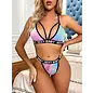 "O" HEAVENS SEXY BABY BRA & PANTY TIE-DYE