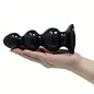 "O" HEAVENS BUMPY ANAL PLUG BLACK SMALL