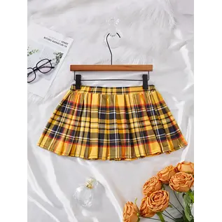 "O" HEAVENS "O" HEAVENS SILK SCHOOL GIRL SKIRT