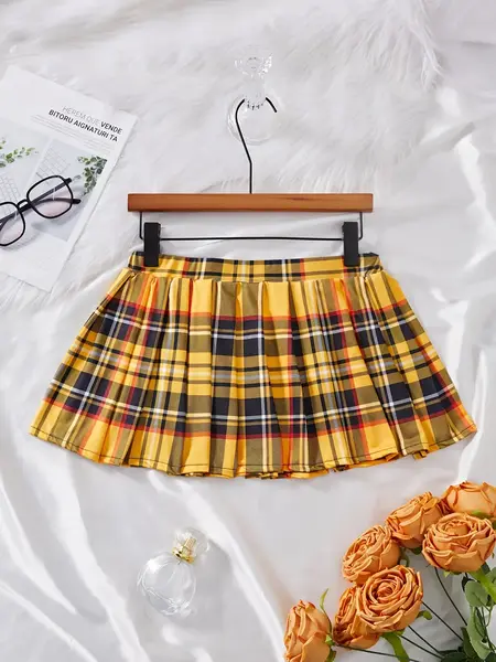 "O" HEAVENS SILK SCHOOL GIRL SKIRT