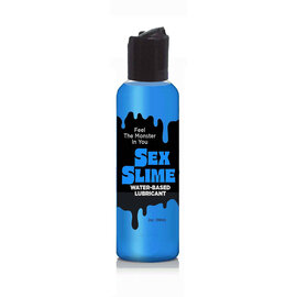 LITTLE GENIE SEX SLIME BLUE WATER BASED LUBE 2 OZ