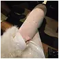 "O" HEAVENS FISHNET PANTYHOSE WHITH RHINESTONES O/S