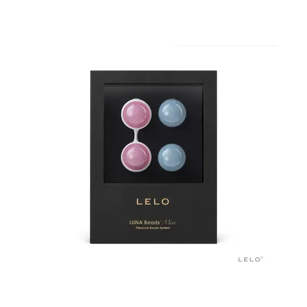 LELO MINI KEGEL BALLS PINK & BLUE
