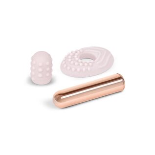 LE WAND LE WAND CHROME TEXTURED BULLET